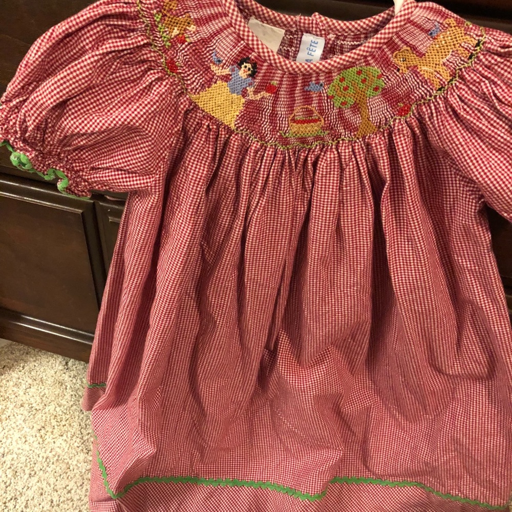 Snow White smock 3t